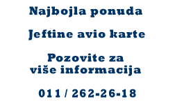 Avio karte VIZA AIR TRAVEL